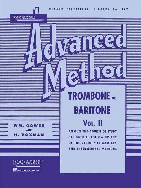 Advanced Method vol.2 for trombone