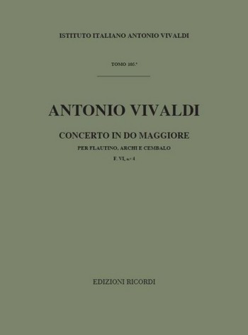 Concerto do maggiore FVI:4