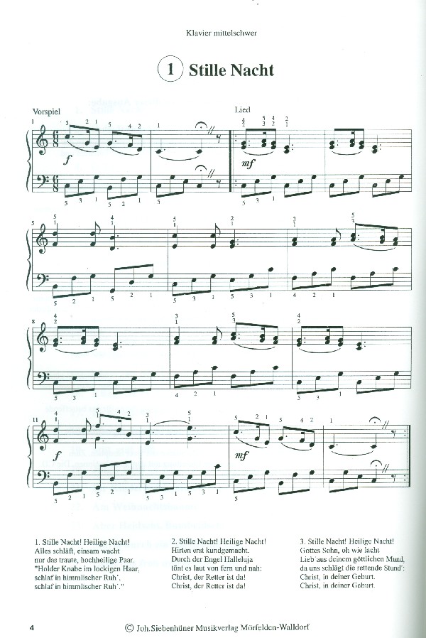 Lieder zur Weihnachtszeit