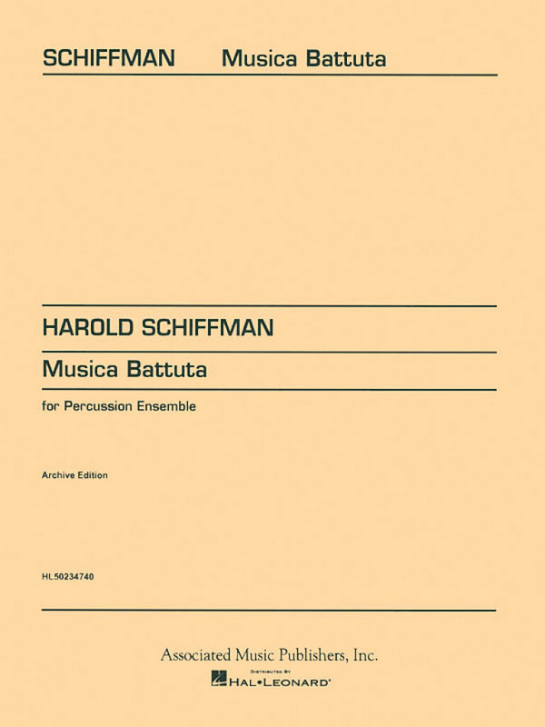 MUSICA BATTUTA FOR PERCUSSION