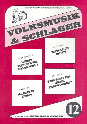 Volksmusik und Schlager Band 12