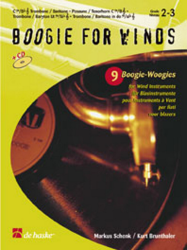 BOOGIE FOR WINDS (+CD): 9 BOOGIE