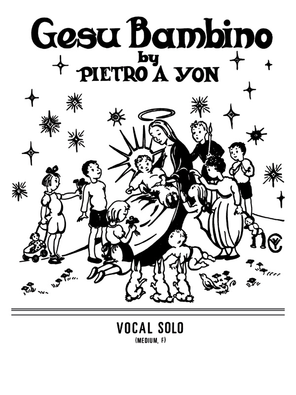 Gesu Bambino f major for medium