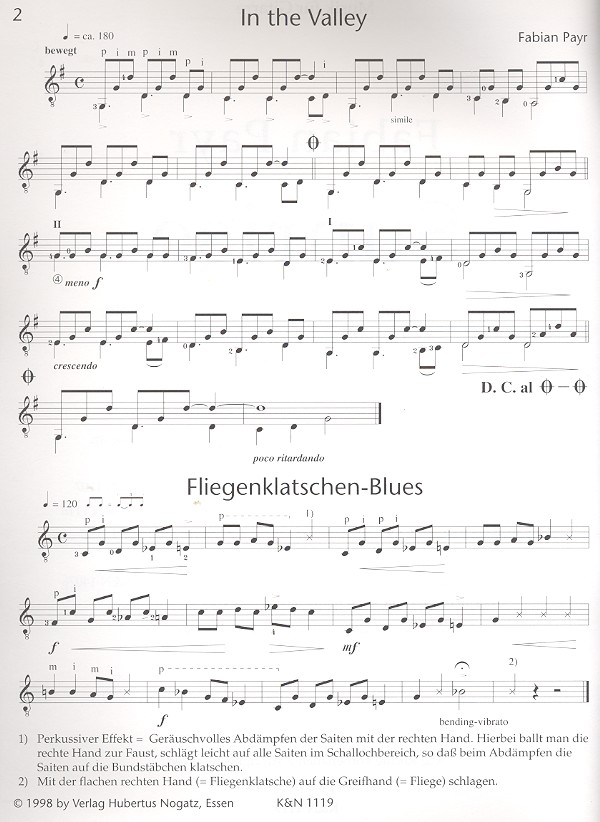 Sunrise - 12 leichte bis mittelschwere Stücke