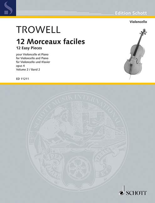 12 morceaux faciles op.4 vol.2 (nos.4-6)