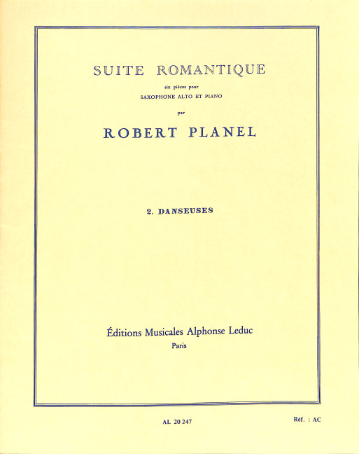 Danseuses pour saxophone alto et