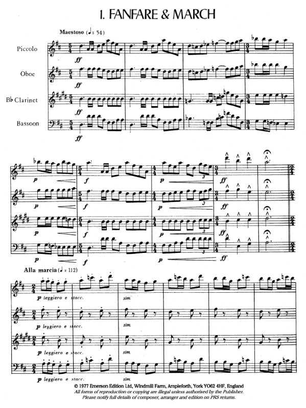 A simple Serenade