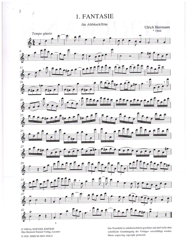 Sonaten, Sonatinen, Fantasien