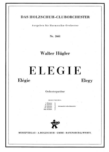 ELEGIE FUER HARMONIKAORCHESTER