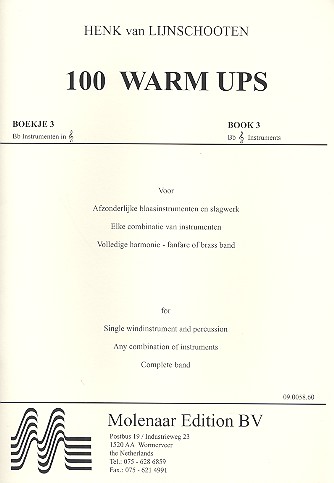 100 WARM UPS VOL.3 FOR Bb INSTRU-