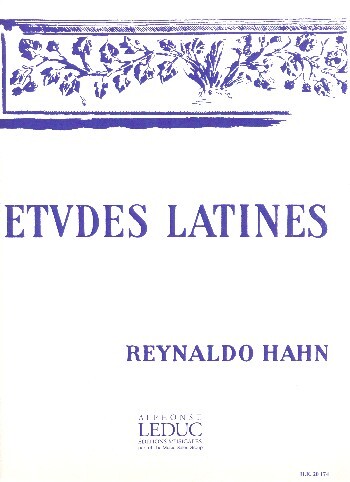 Études latines sur des poésies de