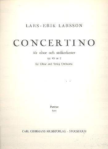 Concertino op.45,11 for string