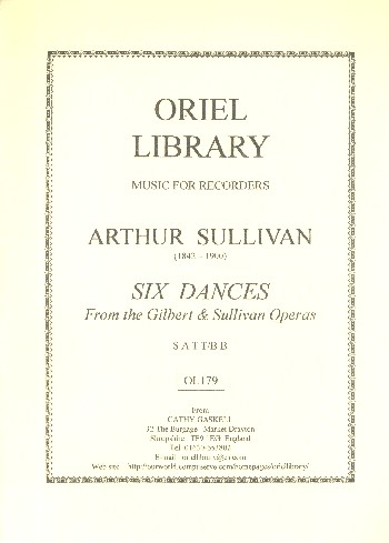 Six Dances From the Gilbert and Sullivan Operas 