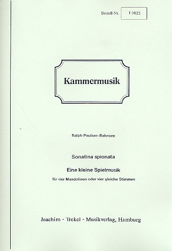Sonatina Spionata eine kleine