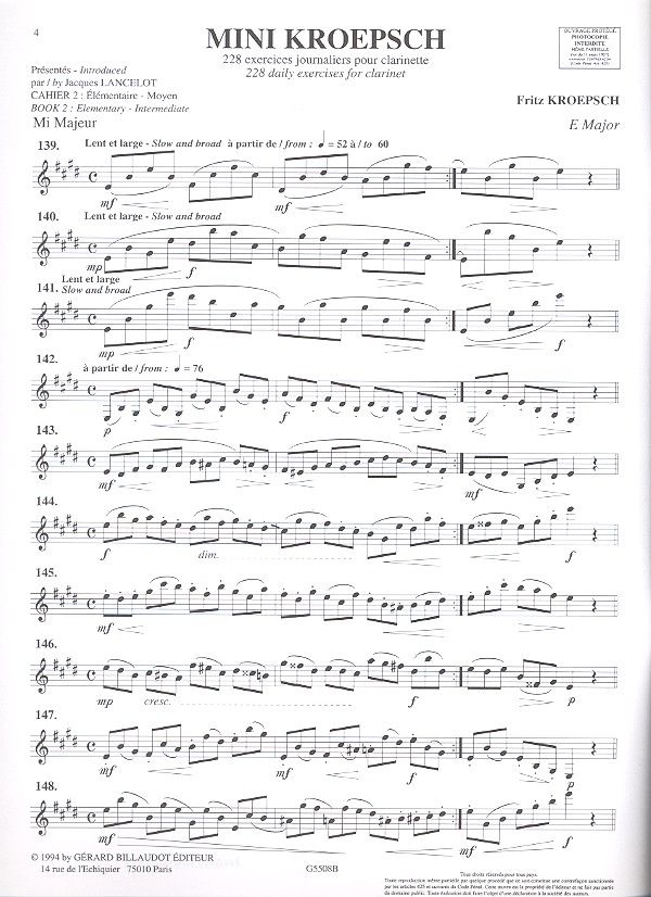 Mini Kroepsch vol.2 (elementaire - moyen)