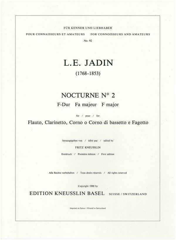 Nocturne F-Dur Nr.2