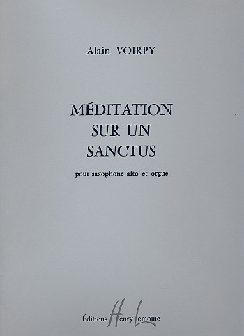 Méditation sur un Sanctus