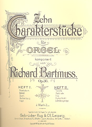 10 Charakterstücke op.36 Band 2 (Nr.6-10)