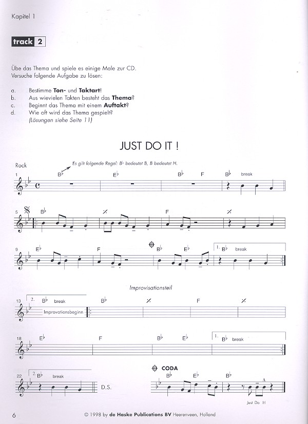 Anleitung zur Improvisation Band 1 (+CD):