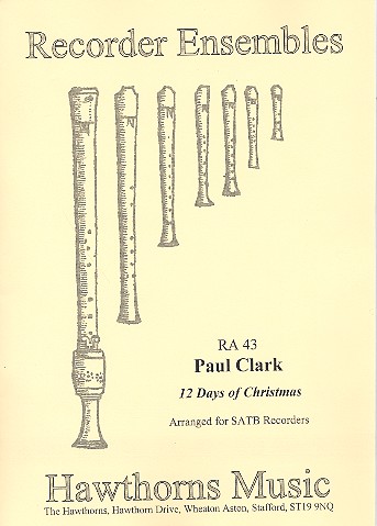 12 Days of Christmas for 4 recorders