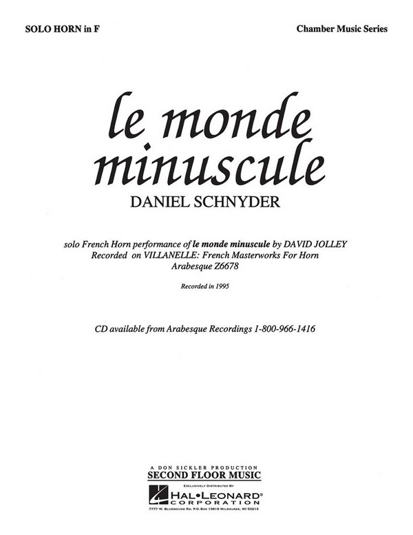 Le monde minuscule