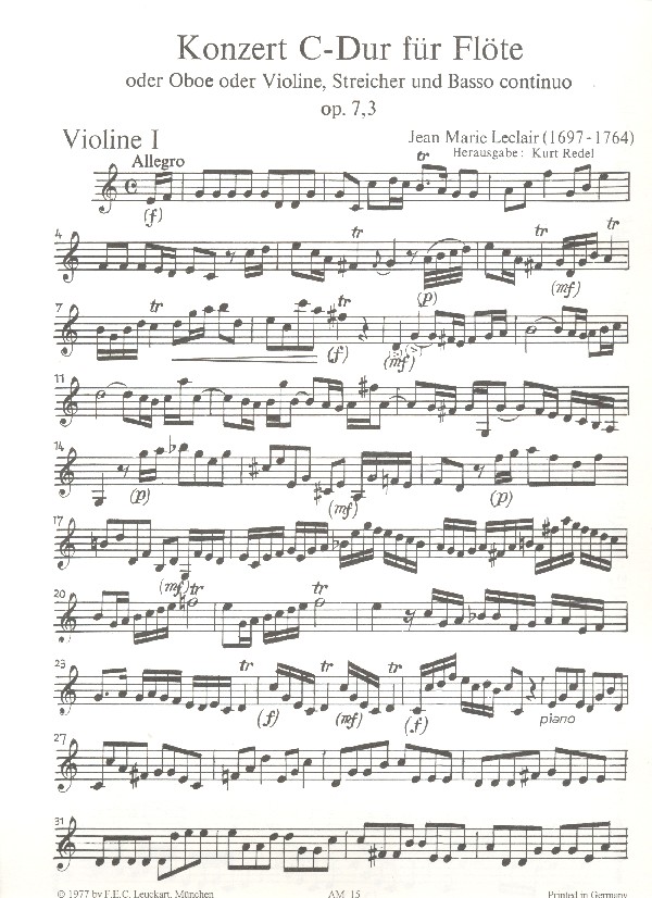 Konzert C-Dur op.7,3