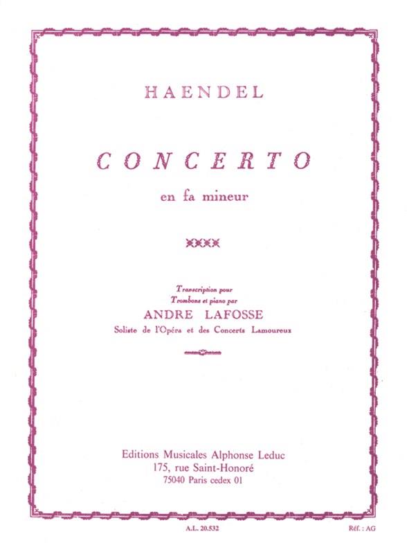 Concerto fa mineur