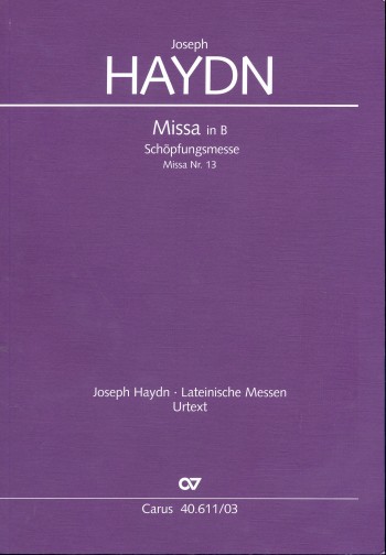 Schöpfungsmesse B-Dur Hob.XXII:13