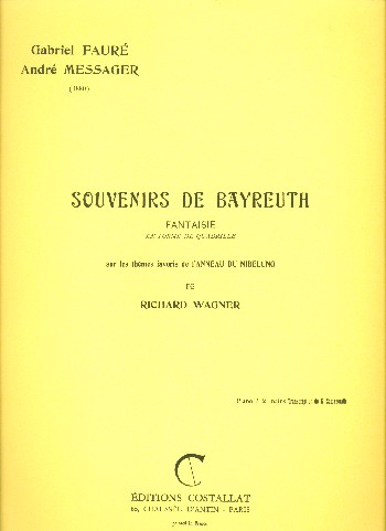 Souvenirs de Bayreuth fantaisie