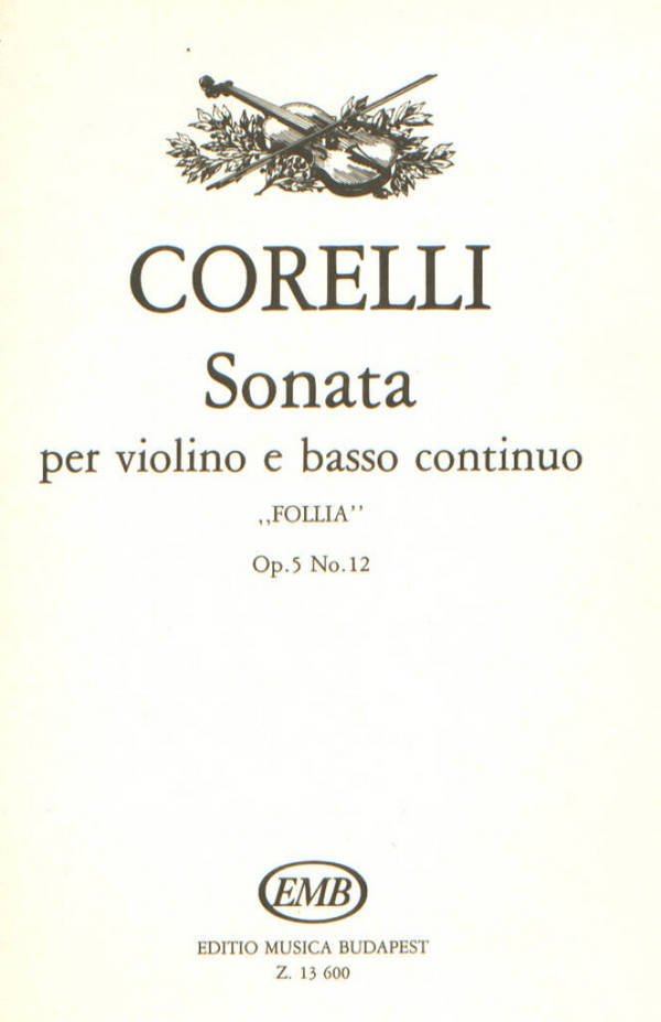 Sonata op.5,12 La Follia