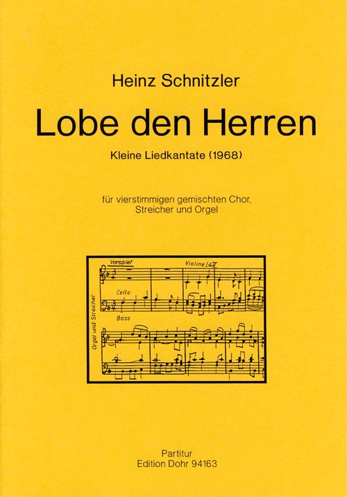 LOBE DEN HERREN KLEINE LIEDKANTATE