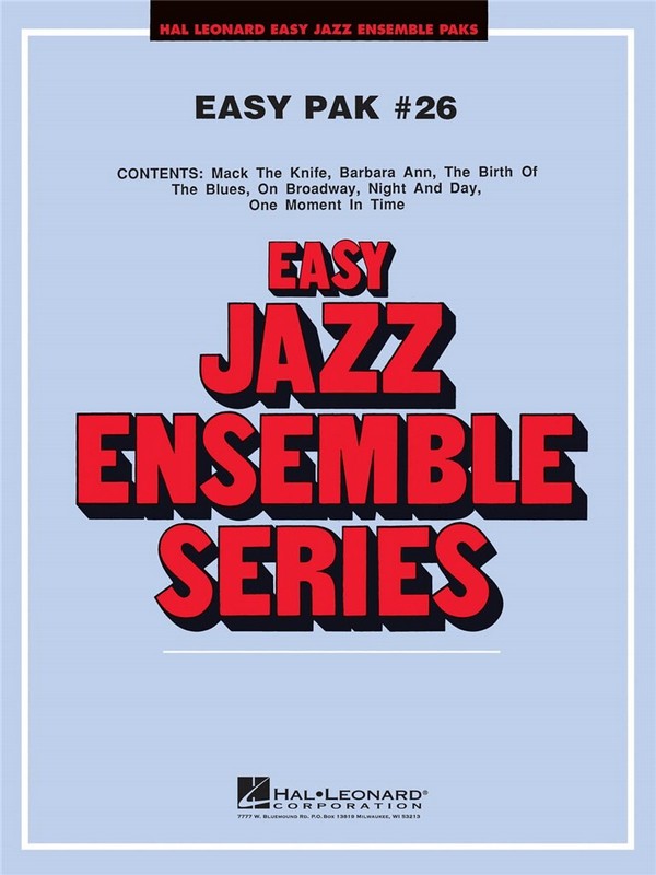 Easy Jazz Ensemble Series Pak no.26