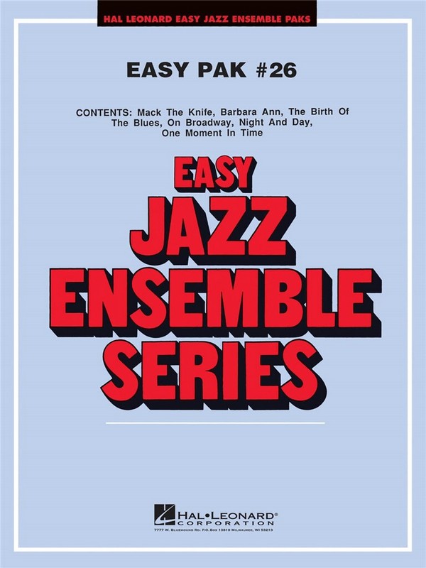 Easy Jazz Ensemble Series Pak no.26