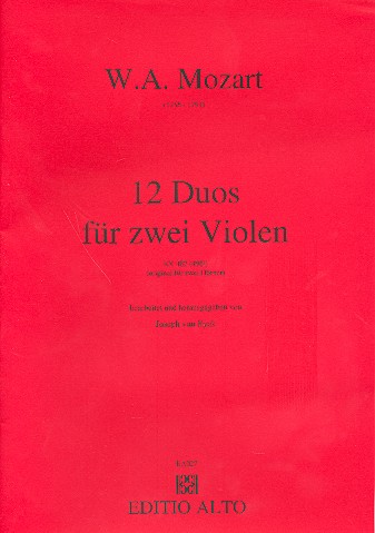 12 Duos KV487