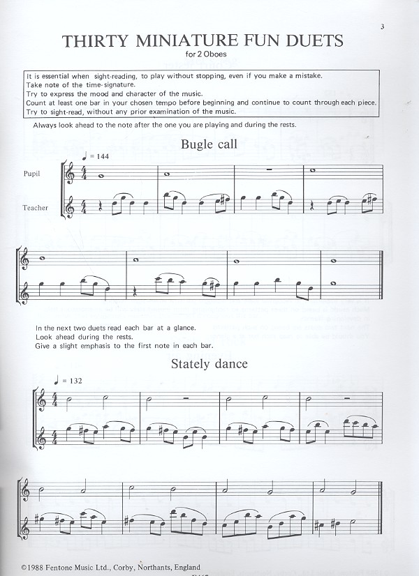 30 Miniature Fun Duets