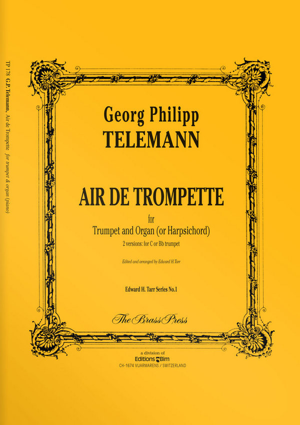 Air de Trompette for trumpet