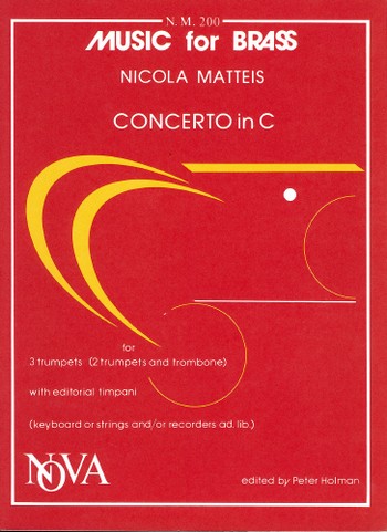 Concerto C major for 3 trumpets (2 trp and