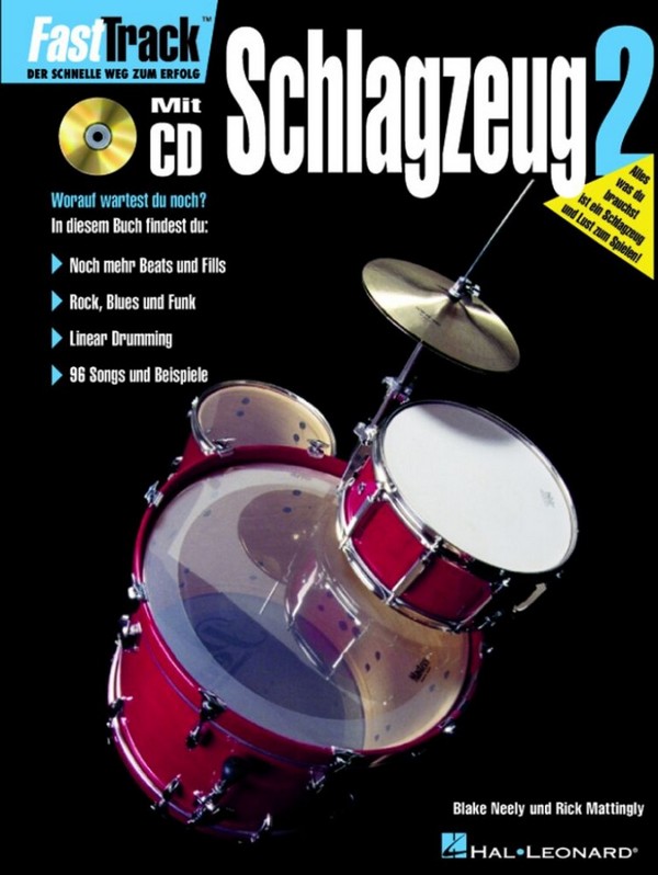 Fast Track Schlagzeug Band 2 (+CD)