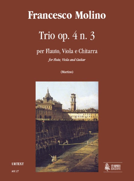 TRIO OP.4,3 PER FLAUTO, VIOLA E CHITARRA