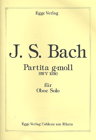 Partita g-Moll BWV1030