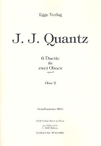 6 Duette op.2