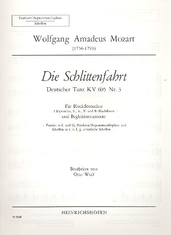 Die Schlittenfahrt KV605,3
