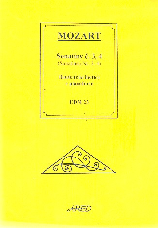 Sonatinen Nr.3-4 für Flöte