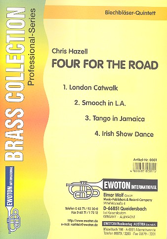 Four for the Road for brass quintet