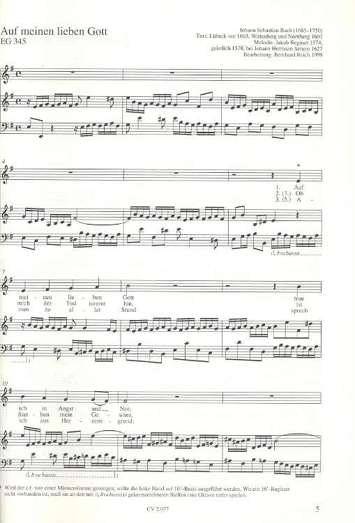 Musik zu Kasualien 2: Choralbearbeitungen