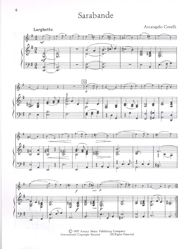 Oboe Solos with piano accompaniment