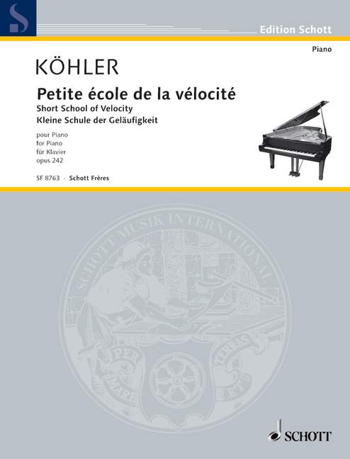 LA PETITE VELOCITE OP.242 POUR PIANO