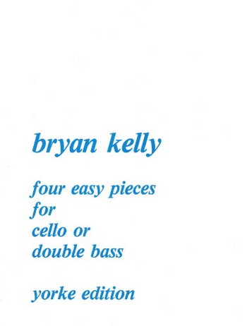 4 easy Pieces for cello or double