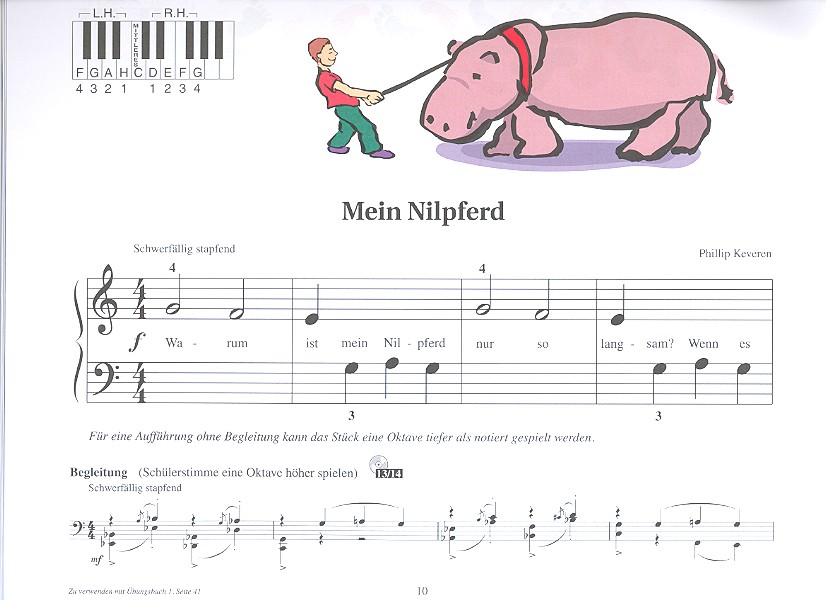 Klavierschule Band 1 Spielbuch