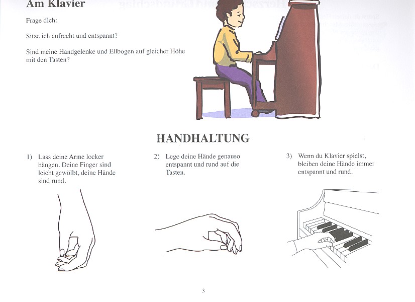 Klavierschule Band 1 Übungsbuch